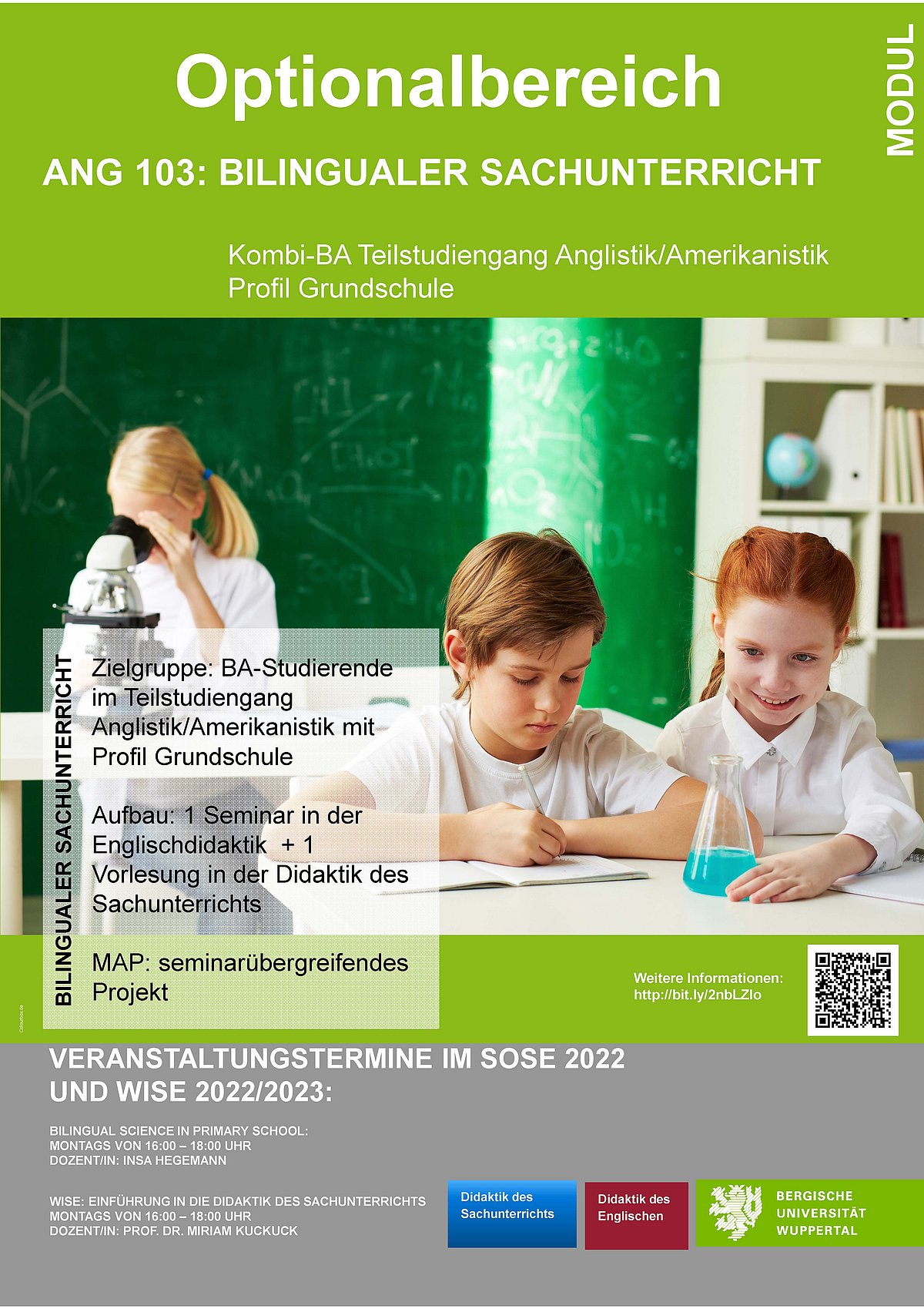 Bilingualer Unterricht ANG 103 Im Optionalbereich